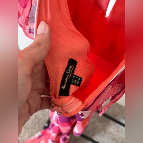 MASSIMO DUTTI SIZE 2 MAXI DRESS 100% Viscose / premium fabric quality - Picture 7 of 10